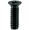 Cross Recessed Flat Head Machine Screws for Precision Instruments